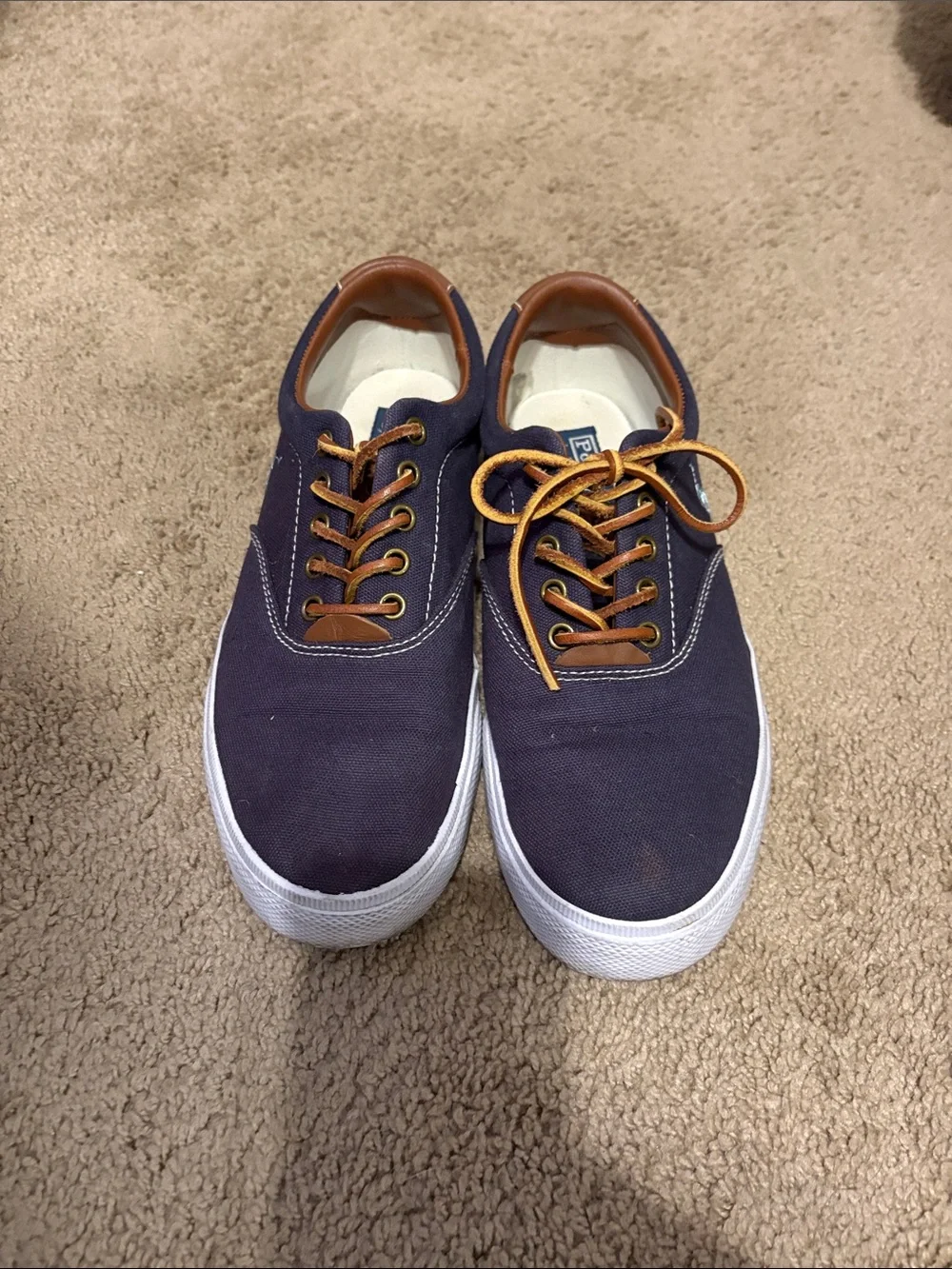 🫐Vaughn polo canvas sneakers🫐